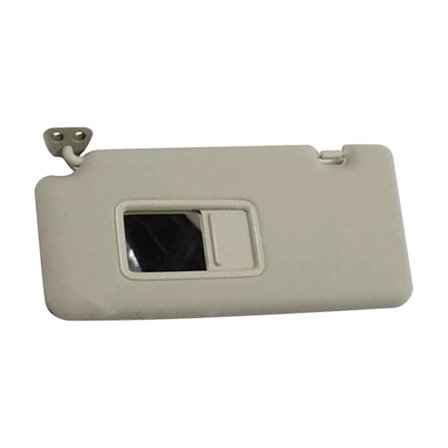 Nissan Tiida eteen, aurinkolippa meikkipeilillä, vasen kuljettajan puoli, 2004-2011