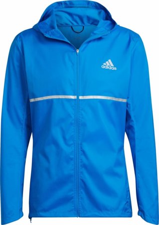 Adidas Men's Own The Run Jacket Men unlined workout jackets Blue L