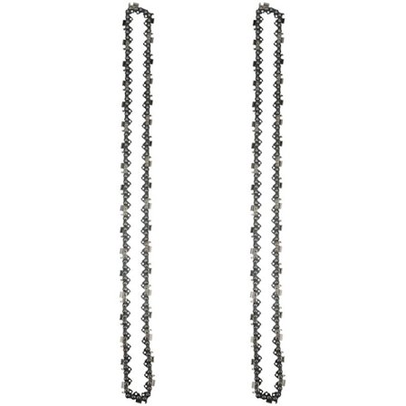 2 stk 20 tommers motorsag 76 driv erstatning kvern riving kjede blad tonehøyde 0,325 tommer 0,058 måler for kutting