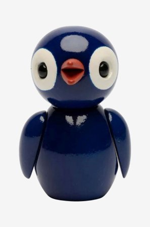 Spring Copenhagen - Dekorasjon i tre Spring Birds 6,5 cm - Blå - Pynteting - Fra Homeroom