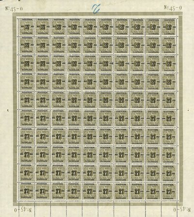 Danmark - AFA 85 - Helark - Postfrisk