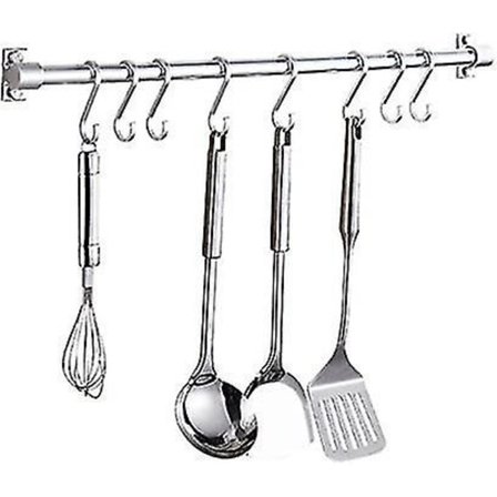 Kjøkkenutstyr-organisator med plassbesparende aluminiumspotte- og pannehylle