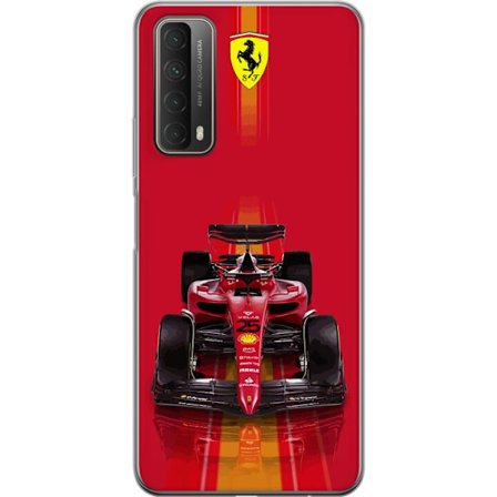 Kompatibel Mobilcover til Huawei Huawei P smart 2021 Ferrari Formel 1-bil i ikonisk rød design med sportslig præcision