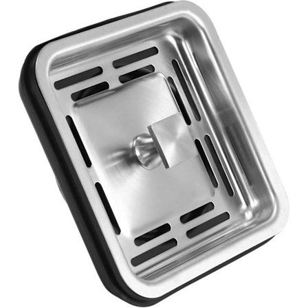 Fyrkantigt avloppsskydd i rostfritt stål för kök, badrum, hem, anti-igensättningsnät