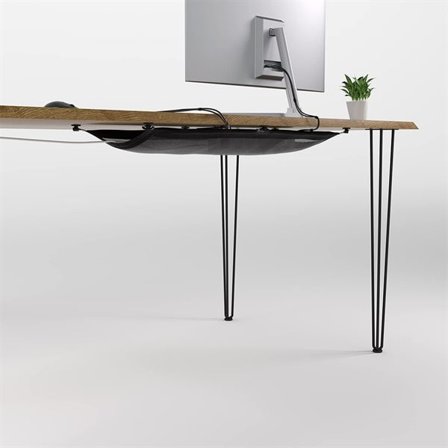 Kaapelikori lisävarusteineen, silmäkoko 28 × 20 × 3 cm