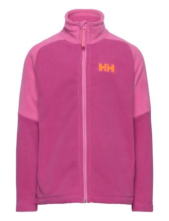 Jr Daybreaker 2.0 Jacket Outerwear Fleece Outerwear Fleece Jackets Rosa Helly Hansen*Betinget Tilbud