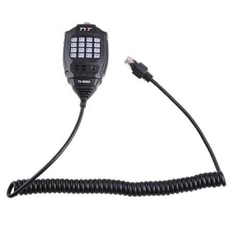 TYT Walkie Talkie kaiutin PTT Mic DTMF mikrofoni Yhteensopiva: TH-9000 TH-9000D TH9000 TH9000D Mobiili kaksisuuntainen radio