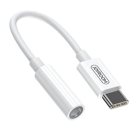 Joyroom 3,5 mm mini jack to USB-C headphone adapter Vit