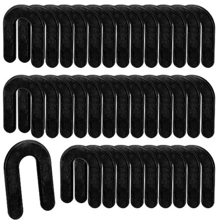 100 stk Horseshoe Shims U-formet pakning Hestesko pakning