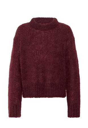 Part Two Sille PW PU Sweater Tröjor Dam Brun M