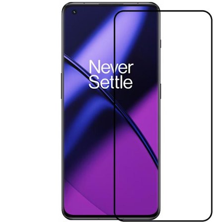 OnePlus 11 Heltäckande 3D Härdat Glas Skärmskydd 0,2mm
