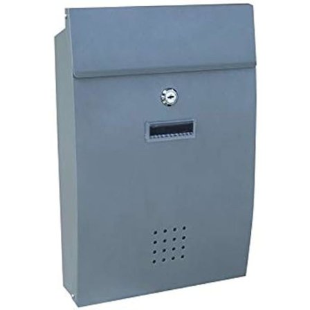 Postlåda - ALUBOX - 64524 - Stål - Dubbel ansikte - Dekorativ