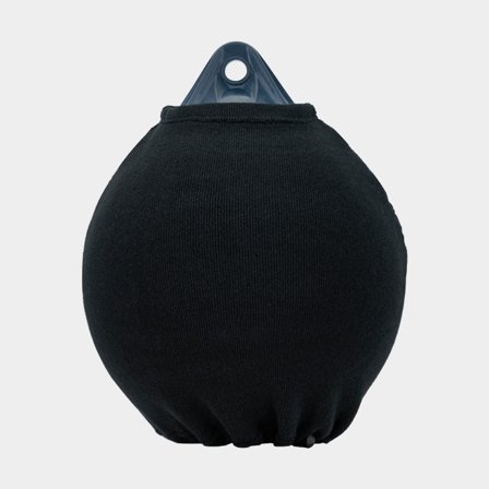 Chaussette pour pare-battage sphérique 1852-Marine, 37 x Ø40 cm (Polyform A1/Dan-Fender NB40), noir