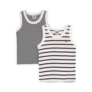 Kids - Petit Bateau 2-Pack White Tank 12 years - Underwear - 12 years - White