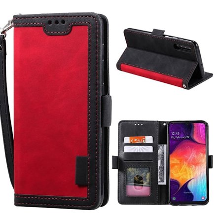 Surburbian Samsung Galaxy A70 flip etui - Rød