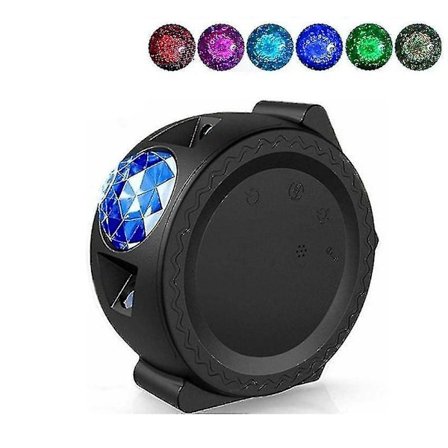 Värikäs Tähtitaivas Galaksin Projektorilamppu