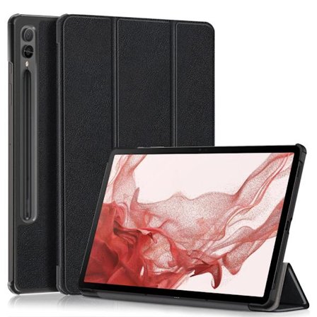Samsung Galaxy Tab S9 Plus -kotelo Tri-fold Musta