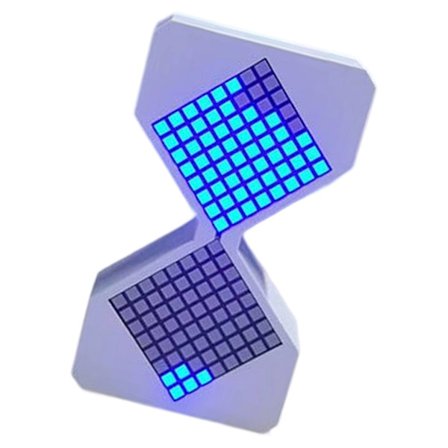 30 minutters programmerbar LED timeglas-timer genopladelig bordlampe natlys