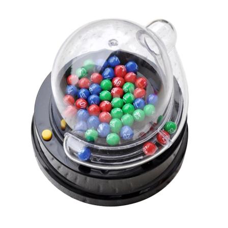 Elektrisk leketøffelmaskin Velferdsnummermaskin Mini Raffle Game Toy