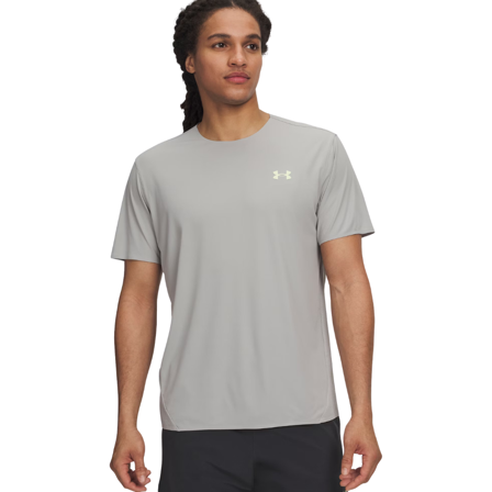 Under Armour UA M's Explor Trail Run Ultra Lightweight SS Titanium