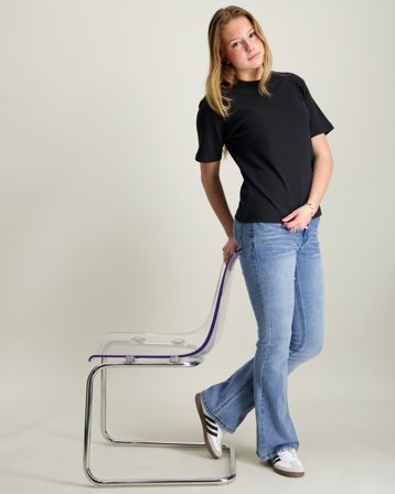 Garcia girls T-shirt ss Svart T-shirts Tjej - Kids Brand Store