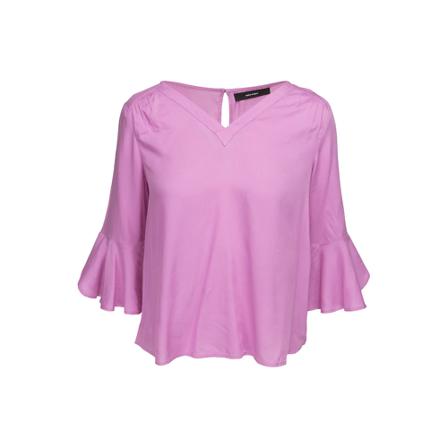 Vero Moda - Blusar - Rosa - Dam - Storlek: S, Dam, Storlek: S