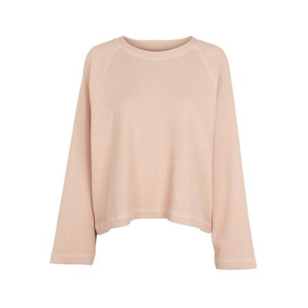 Basic Apparel Barbara Sweatshirt Pink, Dame Striktrøjer