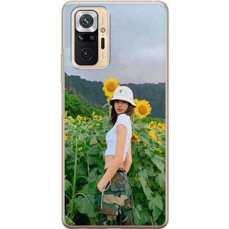 Kompatibel Mobilcover til Xiaomi Redmi Note 10 Pro Lisa Blackpink Solsikker K-pop Idol