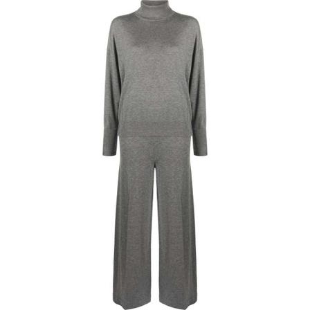 Twinset, Sweater And Track Pants Grijs, Dames, Maat:M