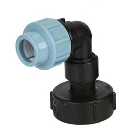 Ibc Tank Vandrør Connector Have Plæne Slange Adapter Hjem Vandhane Monteringsværktøj (32mm Albue Adapter)