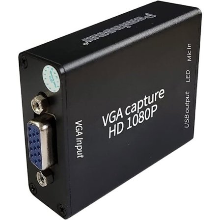 VGA till USB 2.0 videoomvandlare - HD 1080p inspelningsenhet Plug-and-Play