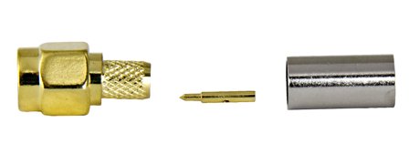 Televes 411601 Kontakt SMA-type, for 50 ohm SMA-1, hann, Antenneutstyr