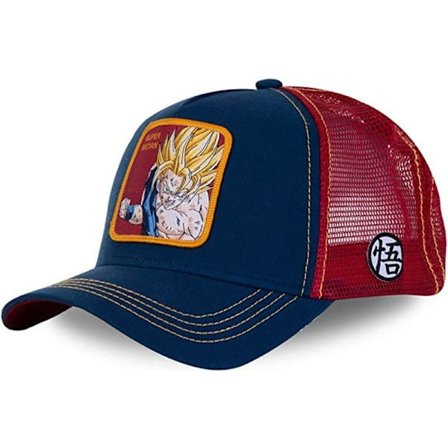 Cartoon Dragon Ball Goku Buu Hip Hop Casual Solbeskyttende Baseball Cap