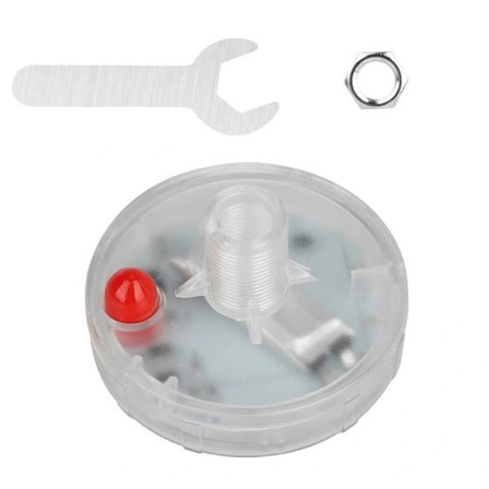 Bil Hjulnav Lys Ventilhette Lampe Solcellelampe