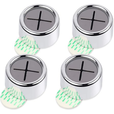 4 stk Håndkleholder Tehåndkle Rundt Selvklebende Henger