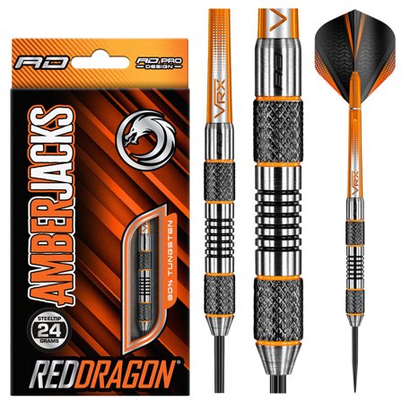 Amberjack 5 Steel Tip Darts | Red Dragon Darts