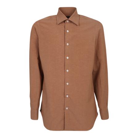 Lardini Classic shirt Brun, Herre Skjorter