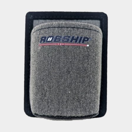 Portabottiglie Robship Essential Cup Holder Grafito, 12 x 8 x 15.5 cm, per 1 bottiglia/lattina Ø7 cm, grigio + tappi di fissaggio