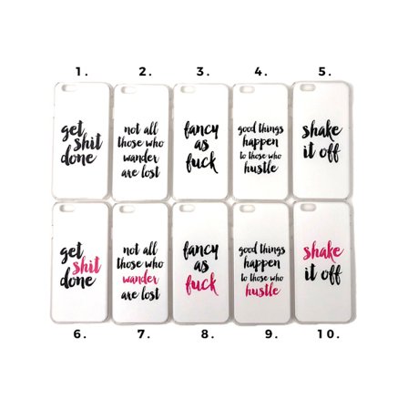 Skal med motiv iPhone 6/6S