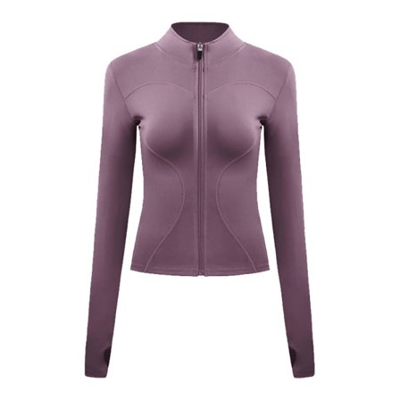 IC Naisten urheilukäyttöön tarkoitettu juoksutakki Slim Fit Pitkähihainen Jooga