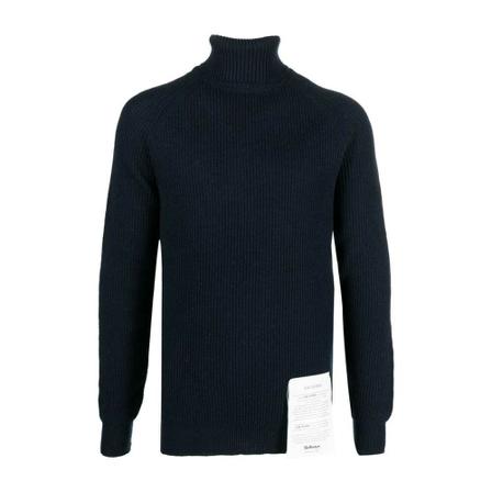 Ballantyne Turtlenecks blå, Herr Stickade tröjor, Herr, Storlek: L