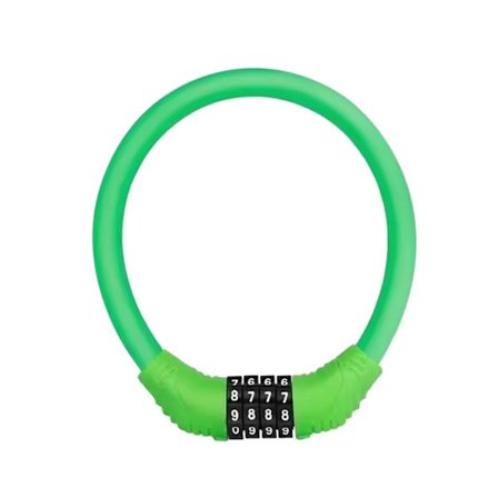 Cykellås Hjälmlås GRÖN - high quality