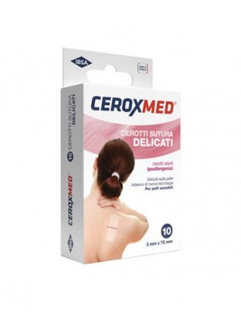Ceroxmed Cerotti Per Sutura Delicati 3x75mm