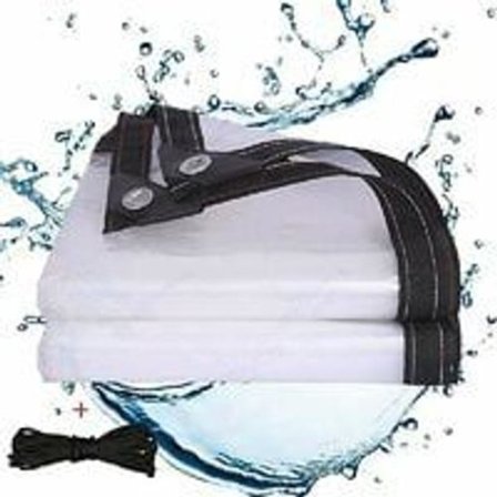 Gjennomsiktig presenning for 2X4 drivhus, vanntett presenning med øye for utendørs innendørs, plantetrekk