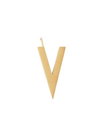 Design Letters | Archetypes 30 Mm, Gold, A-Z | ONE SIZE