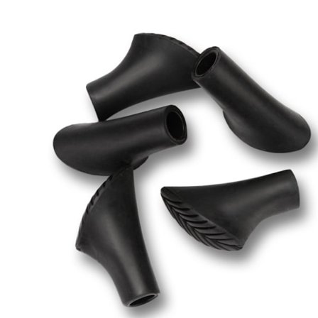 Fötter för vandringsstav 6-pack