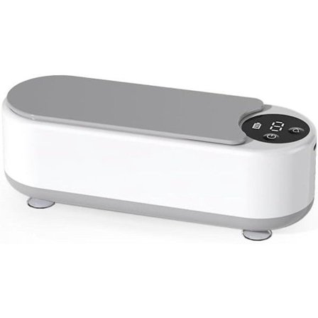 Ultralydsrenser Dual Mode Bærbar m/ Digital Timer til Smykker Briller Barbermaskiner Urremme Gebis