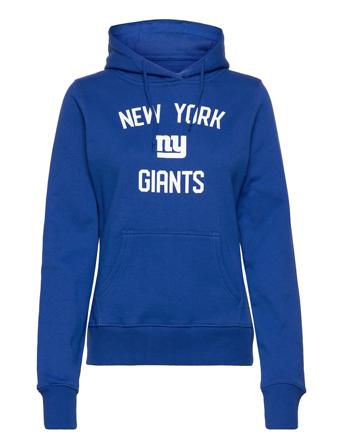 New York Giants Mono Team Arch Core Graphic Hoodie Hoodie Blå Fanatics