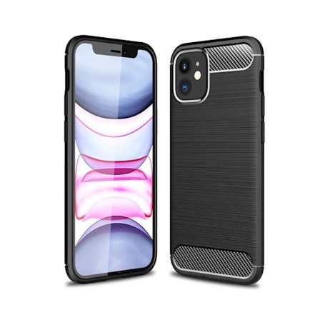 iPhone 12 Mini Anti Shock Carbon Stöttålig Skal