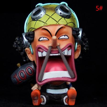 Q Version Luffy Per Childhood Pvc Action Figures Lovely Model T